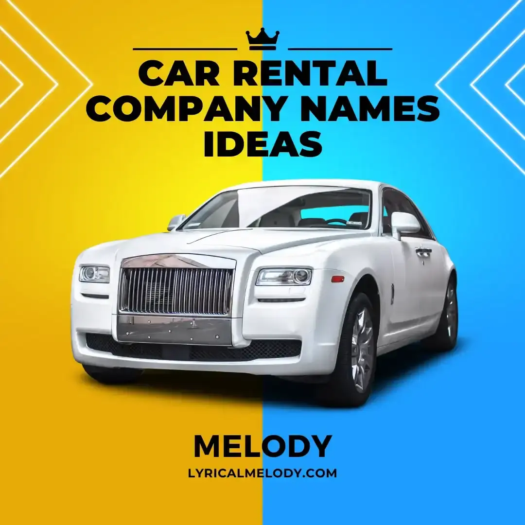 200 Car Rental Company Names Ideas